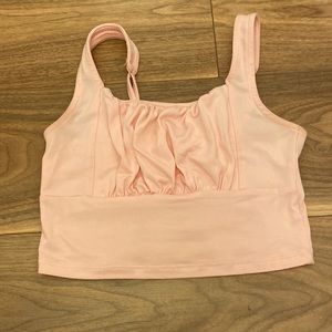 Cute baby pink tank top